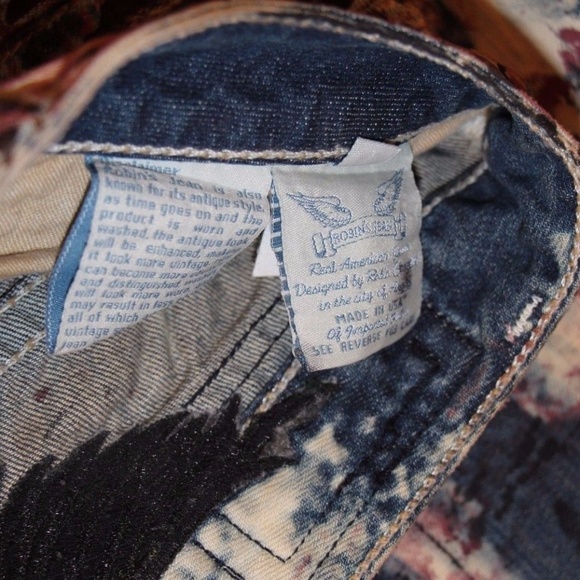 New ROBIN'S JEAN sz 40 Marlon Slim Straight Jeans - Picture 7 of 8